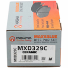 1990 Eagle Summit Brake Pad Set 2