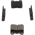 1987 Mercedes Benz 190E Brake Pad Set 3