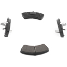 1987 Mazda 323 Brake Pad Set 3