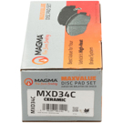 1969 Mercury Comet Brake Pad Set 5