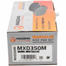 Magma MXD350M Brake Pad Set 2
