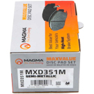 1988 Eagle Medallion Brake Pad Set 2