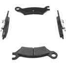 1986 Mazda 626 Brake Pad Set 3