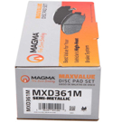 1986 Mazda 626 Brake Pad Set 2