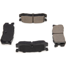 1992 Ford Probe Brake Pad Set 6