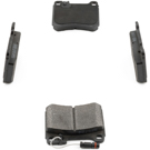 1987 Mercedes Benz 560SL Brake Pad Set 3