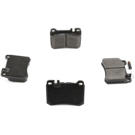 1987 Mercedes Benz 560SL Brake Pad Set 6