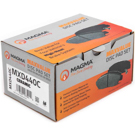 1987 Hyundai Excel Brake Pad Set 4