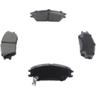 1986 Hyundai Excel Brake Pad Set 6