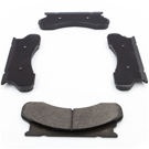 1987 Ford F Series Trucks Brake Pad Set 3