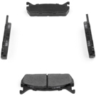 1991 Ford Escort Brake Pad Set 3