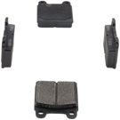 1966 Bmw 2000 Brake Pad Set 3