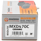 Magma MXD470C Brake Pad Set 2