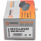 Magma MXD489M Brake Pad Set 2