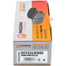 Magma MXD499M Brake Pad Set 2