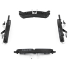 1994 Hyundai Sonata Brake Pad Set 3