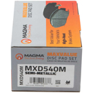 2000 Infiniti G20 Brake Pad Set 2