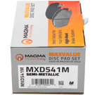 Magma MXD541M Brake Pad Set 2