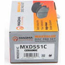 Magma MXD551C Brake Pad Set 2