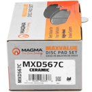 2000 Mitsubishi Montero Brake Pad Set 2