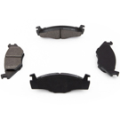 1987 Volkswagen Jetta Brake Pad Set 6