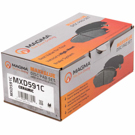1995 Eagle Vision Brake Pad Set 4