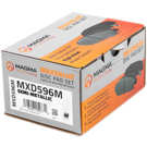 Magma MXD596M Brake Pad Set 4