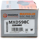 Magma MXD598C Brake Pad Set 2