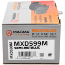 Magma MXD599M Brake Pad Set 2