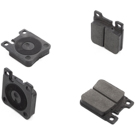2000 Mercedes Benz E430 Brake Pad Set 5