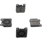 2000 Mercedes Benz E430 Brake Pad Set 1
