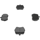 1966 Mg Midget Brake Pad Set 6