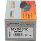 Magma MXD631C Brake Pad Set 2