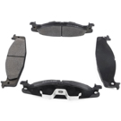 2000 Ford E Series Van Brake Pad Set 6