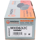 Magma MXD632C Brake Pad Set 2