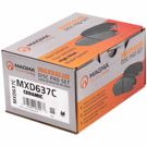 2000 Mazda Protege Brake Pad Set 4