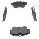 1993 Volkswagen Eurovan Brake Pad Set 3