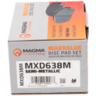Magma MXD638M Brake Pad Set 2