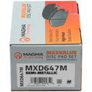 Magma MXD647M Brake Pad Set 2