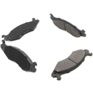 1993 Am-General Hummer Brake Pad Set 5