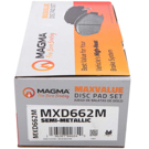 Magma MXD662M Brake Pad Set 2