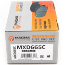 2000 Lexus LS400 Brake Pad Set 2