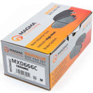 Magma MXD666C Brake Pad Set 4