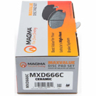 Magma MXD666C Brake Pad Set 2