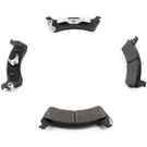 1994 Jeep Grand Cherokee Brake Pad Set 3
