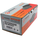 Magma MXD666M Brake Pad Set 4
