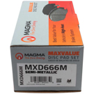 Magma MXD666M Brake Pad Set 2