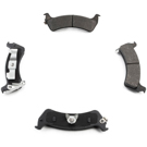 1994 Jeep Grand Cherokee Brake Pad Set 1