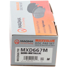 Magma MXD667M Brake Pad Set 2