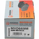 Magma MXD669M Brake Pad Set 2